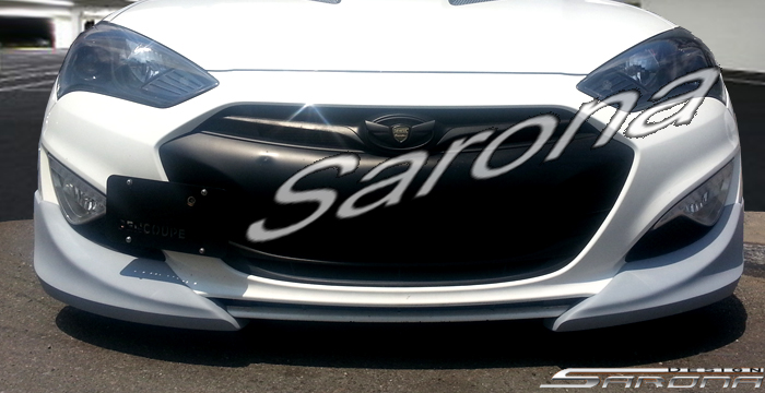 Custom Hyundai Genesis Coupe  Front Lip/Splitter (2013 - 2016) - $290.00 (Part #HY-009-FA)
